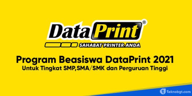 Beasiswa Data Print 2021, Foto-Int.