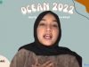 Nana Alhamid membawakan materi di webinar OCEAN FPsi 2022 (Foto: Andi Nurul Izzah Ilham)