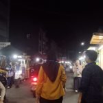 Suasana peserta DJMTD 2023 saat lakukan investigasi langsung di Pasar Cidu