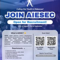 Poster join AIESEC 2023. (Foto: Ist.)
