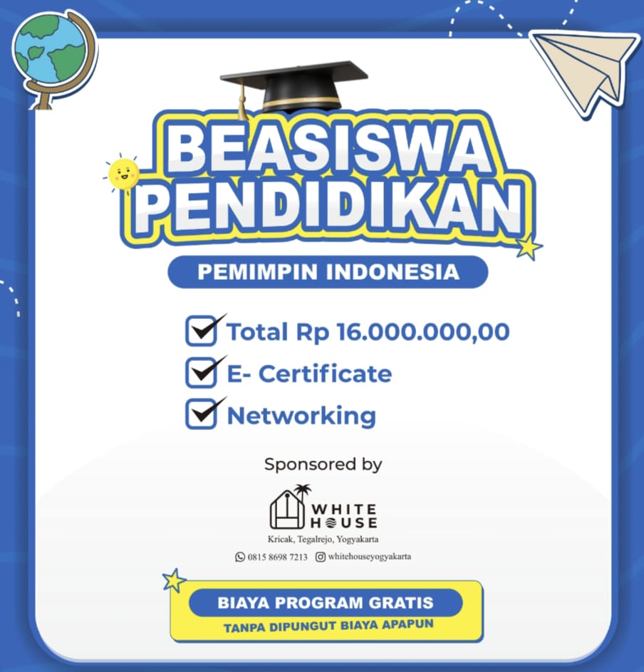 Beasiswa Pendidikan Pemimpin Indonesia Resmi Dibuka - Profesi Online