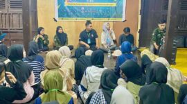 Suasana kegiatan pelatihan pengembangan kompetensi BKMF Sinapsis FIIK UNM, (Foto: Ist.)