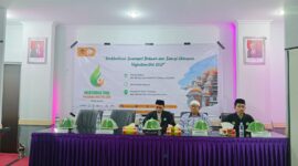 Suasana pembukaan Muktamar XXIV Pusdamm FBS UNM, (Foto: Firmansyah.)