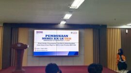 Pembukaan Mubes XX LK UNM, Kamis (7/3), (Foto: Angnis Arimayanti.)