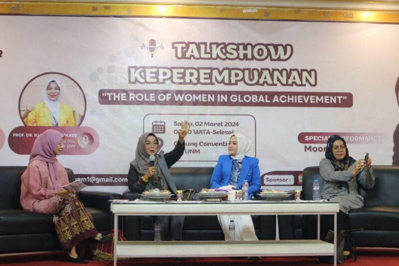 Pelaksanaan Talkshow Keperempuanan HIMA AP, (Foto: Ist.)