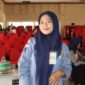 Foto Dwi Aryaningsi saat terpilih jadi ketua umum HMJ PGPAU FIP UNM, (Foto: ist.)