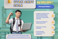 Poster beasiswa UTBK SNBT 2024, (Foto: Int.)