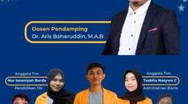 Flyer Ucapan Selamat oleh Tim P2MW FIS-H UNM, (Foto: Ist)