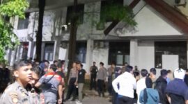 Suasana Kampus Gunung Sari UNM setelah pengeledahan, (Foto: Ist.)