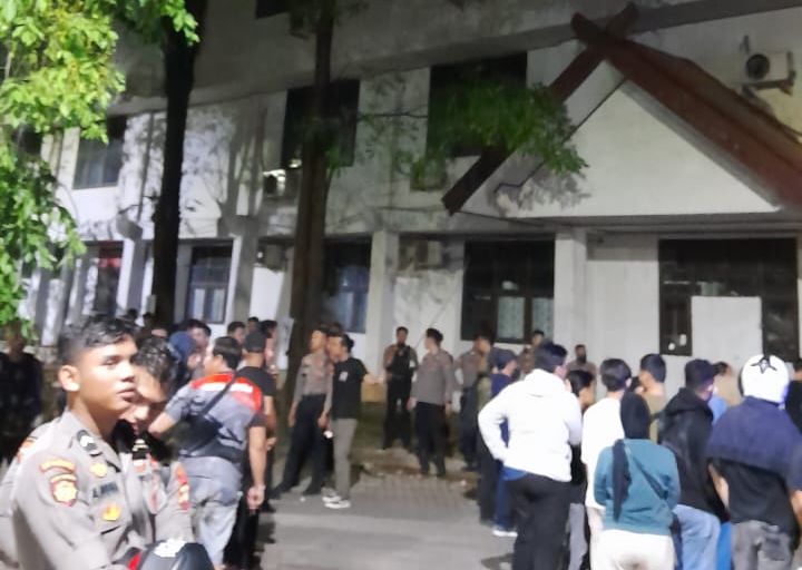Suasana Kampus Gunung Sari UNM setelah pengeledahan, (Foto: Ist.)