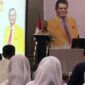 Potret Wakil Rektor III Bidang Kemahasiswaan dan Alumni saat membuka acara Raker LK (Foto: ist)