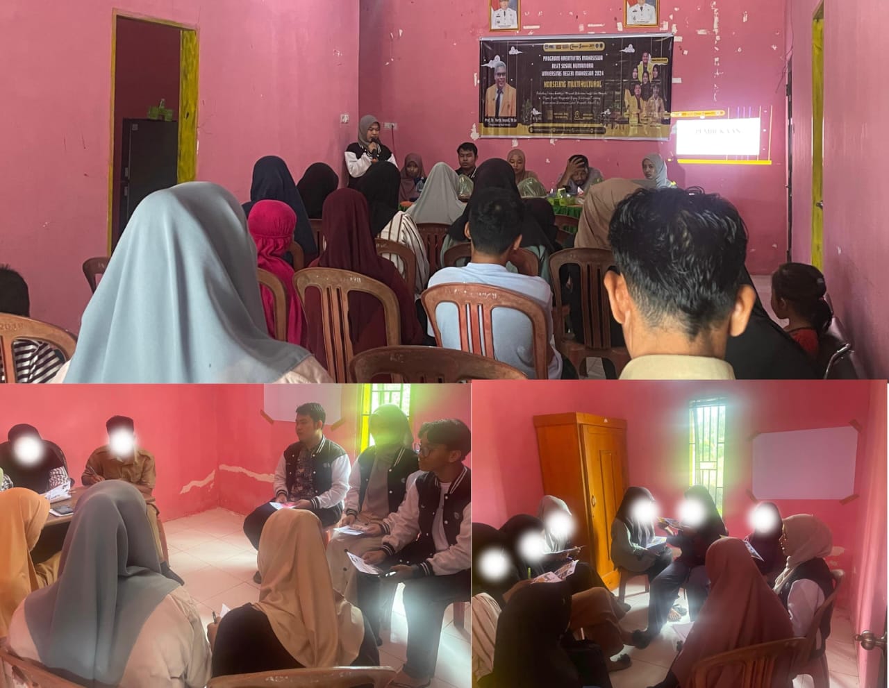 Suasana Kegiatan Konselling PKM RSH UNM, (Foto: Ist.)