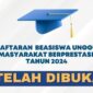 Pamflet Pendaftaran Beasiswa Unggulan Masyarakat Berprestasi 2024. (Foto: Int.)