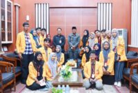 Foto bersama tim PPK Ormawa HMJ Matematika UNM dengan Pj Bupati Takalar, (Foto: Ist.)