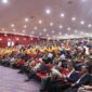 Suasana Upacara Peringatan Dies Natalis UNM ke-63, (Foto: Angnis Arimayanti.)