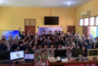 Foto bersama kegiatan AI Platform Learning Series GenBI UNM, (Foto: Ist.) 