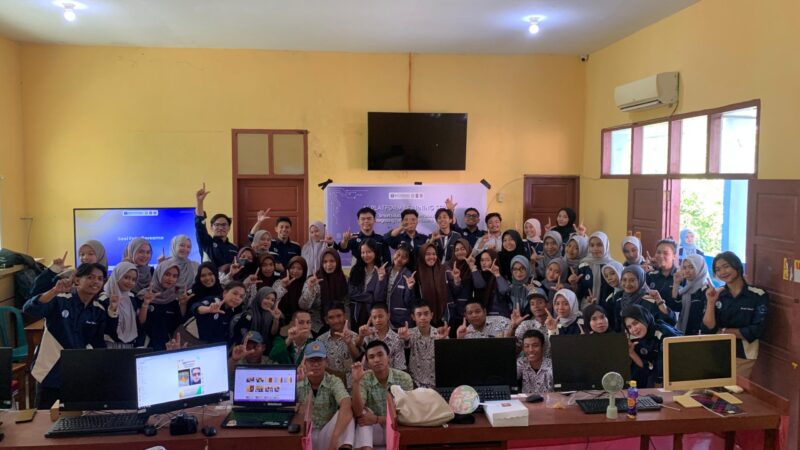 Foto bersama kegiatan AI Platform Learning Series GenBI UNM, (Foto: Ist.) 