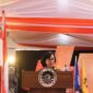 Inspektur Jendral Kemendikbudristek saat menyampaikan kuliah umum pada acara PKKMB, (Foto: Yusri Saputra.)