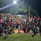 Potret Foto Bersama Mapala Teknisi FT UNM dengan Masyarakat Desa Bontokasi (Foto: Ist.)