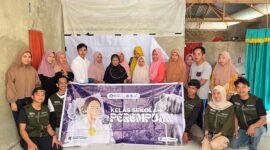Foto bersama setelah kegiatan pelatihan terkait Gula Aren Di desa barugae, (Foto:Ist) 