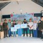 Foto bersama panitia, pihak BRI, dan perangkat Desa, (Foto: Ist)