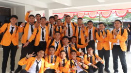 Mahasiswa baru Jurusan Teknik Informatika dan Komputer, (Foto: Elsa Amelia.)