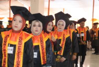 Para wisudawan PPG Pra Jabatan UNM, ( Foto: Firmansyah.)