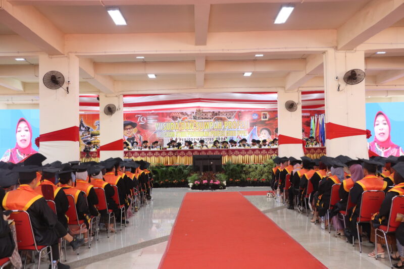 Suasana Wisuda dan Sumpah Profesi PPG UNM, (Foto: Firmansyah.)