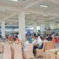 Suasana Pameran Pendidikan Dies Natalis UNM ke-63. (Foto: Angnis Arimayanti.)