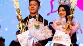 Potret Fikah saat terpilih jadi Putri Inspirasi Sulsel, (Foto: Ist.)