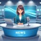 Ilustrasi Seorang News Anchor, (Foto:Int.)