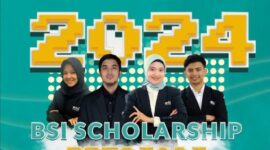 Pamflet BSI Scholarship Prestasi, (Foto:Ist.)