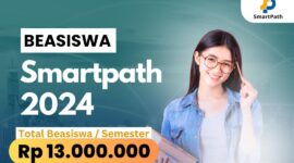 Pamflet Beasiswa Smartpath 2024, (Foto:Int.)
