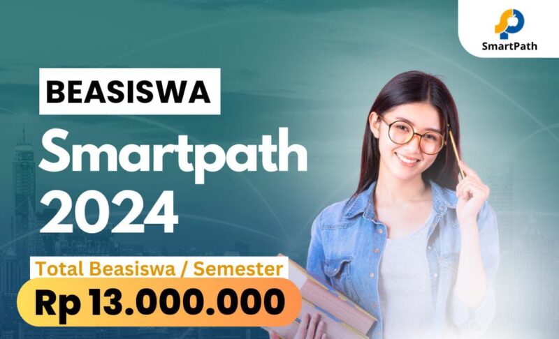 Pamflet Beasiswa Smartpath 2024, (Foto:Int.)