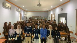 Kegiatan GenBI dalam penyelesaian mengasah kemampuan berwirausaha Siswa/i SMAN 16 Makassar, (Foto.Ist)