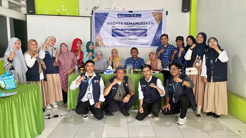 Seminar program kerja tim proyek kemanusiaan UNM, (Foto:Ist.)