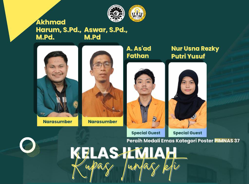 Poster kegiatan kelas ilmiah kupas tuntas KTI, (Foto:Int.)