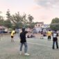 Potret berlangsungnya olahraga volly, salah satu cabang olahraga yang dipertandingkan dalam kegiatan SPARTA di Lapangan Volly Agraria, (Foto: Novita Febriyanti.)