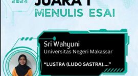 Sri Wahyuni, Mahasiswi FBS Meraih Peringkat Pertama Menulis Essai Tingkat Internasional, (Foto:Int.)