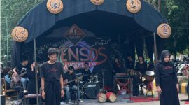Penampilan PENSOS dari Aksara FIP UNM (Foto: Ist.)