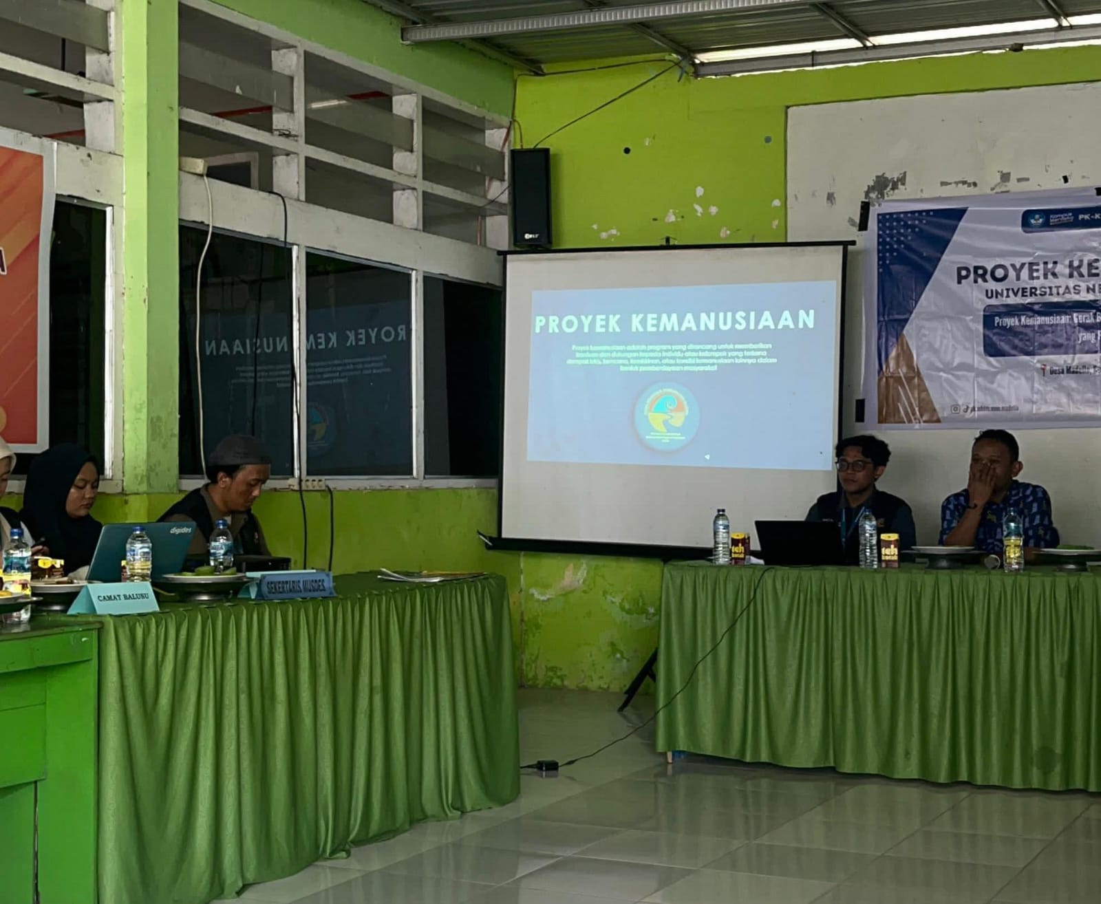 Proyek kemanusiaan, UNM,Desa Madello