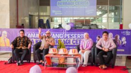 Potret Rektor UNM saat sambutan, (Foto: Ist.)