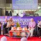 Potret Rektor UNM saat sambutan, (Foto: Ist.)