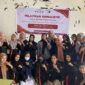 Foto bersama pengurus pada pelatihan jurnalistik Hima Ak FEB UNM, (Foto: Ist.)