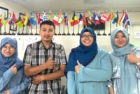 Potret hari terakhir Fatur Rahman di UPT Bahasa UNM, ( Foto: Ist.)