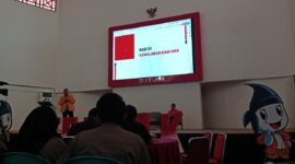 Talkshow Peraturan Akademik dan Kemahasiswaan  berlangsung di Aula Dekanat FT, (Foto: Ist.)