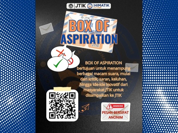 Flyer Box Of Aspiration, (Foto: Ist)