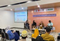 Pelaksanaan talkshow inspiratif, (Foto: Int.)