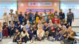 Foto bersama pada kegiatan peluncuran mini series edukatif, (Foto: Int.)