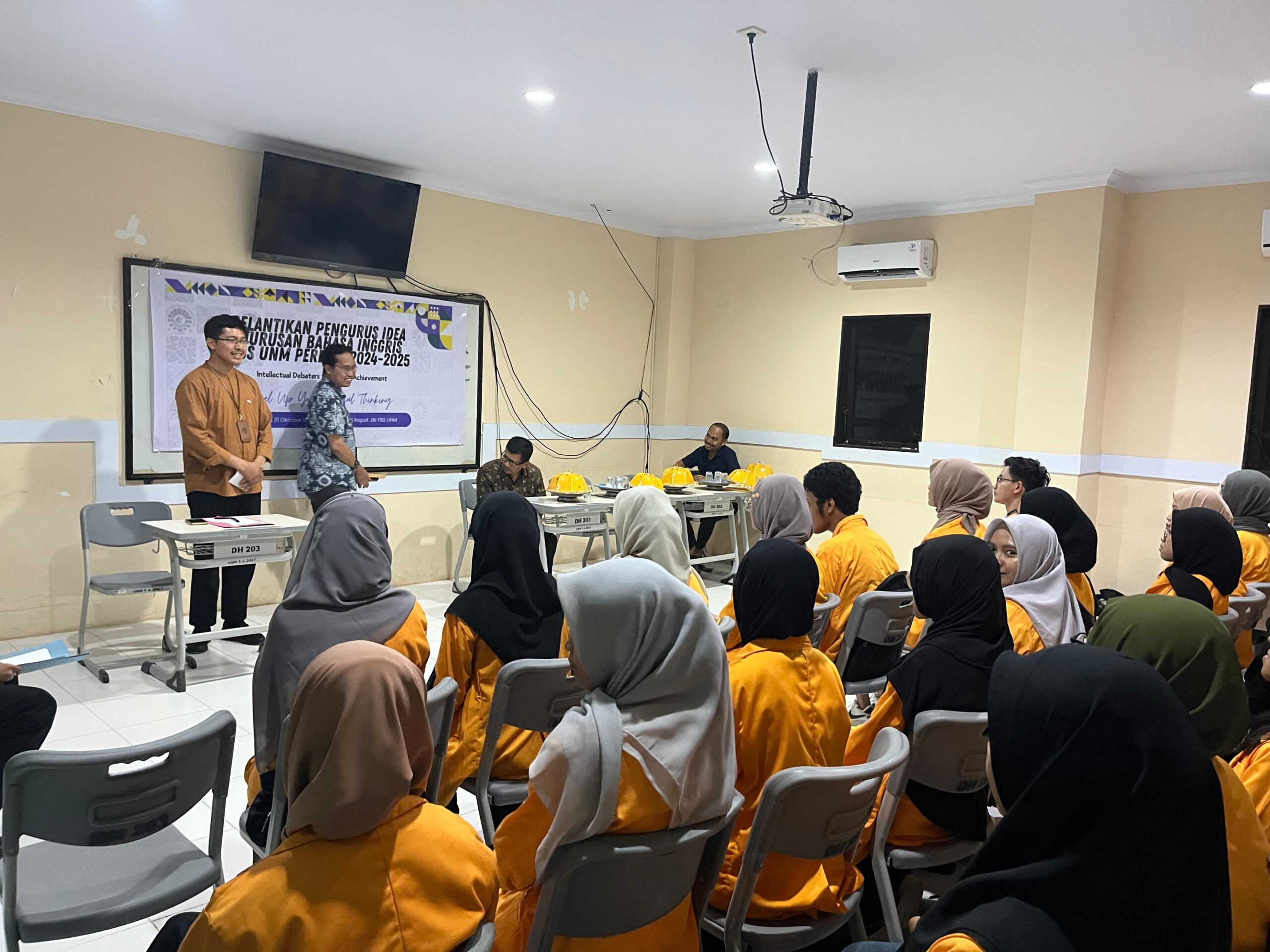 Suasana pelantikan pengurus IDEAS, (Foto:Ist.)